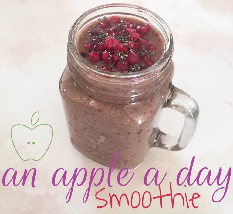 Smoothie: An Apple a Day and Some Berries