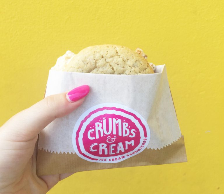 A Craving for Ice Cream Sandwiches: Crumbs and Cream