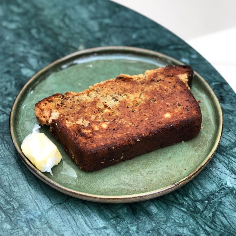 The Best Banana Bread and Coffee at Naked Coffee Sandton