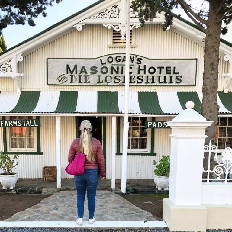 A quick stop in Matjiesfontein