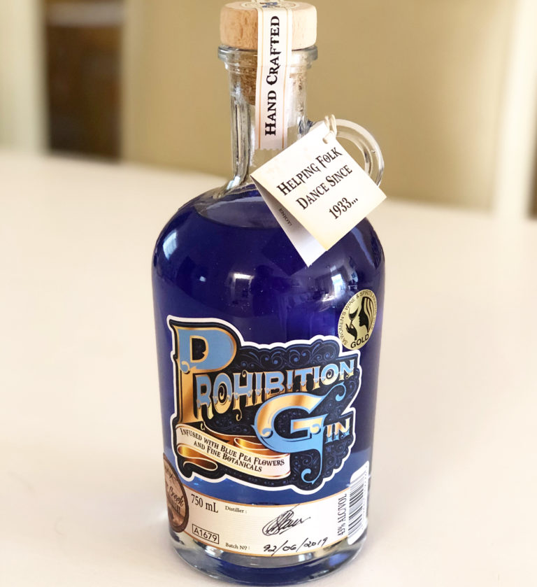 Prohibition Blue Gin turns pink … yes please!