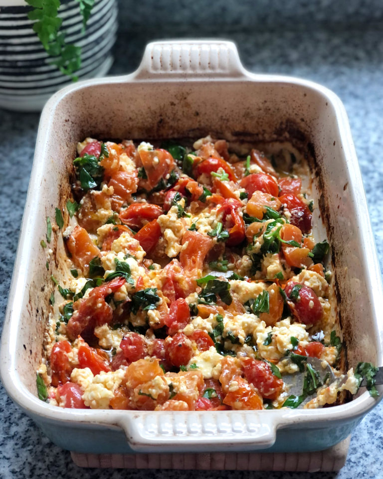 How to make the very famous baked feta pasta