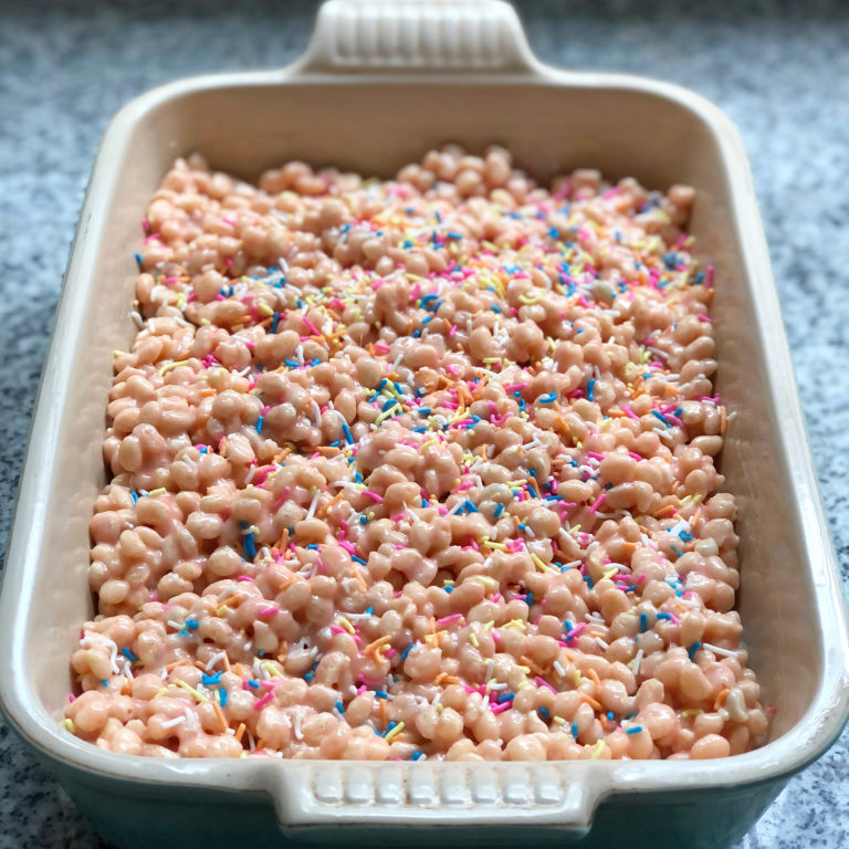 Rice Krispie Treats with a secret ingredient